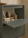 Ver imagem 3 de Gabinete para Banheiro com Cuba 60cm MDF Verde Dubai - On Móveis