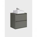 Ver mais imagens de Gabinete para Banheiro com Cuba 60cm MDF Verde Dubai - On Móveis