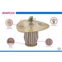 Ver imagem 4 de Mesa Sala Jantar Tokyo+6 Cadeiras Nara Neblina DJ Móveis