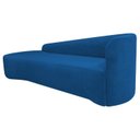 Ver imagem 4 de Recamier Curvo Orgânico 180cm 3 Lugares Lado Esquerdo para Sala de Estar Linho Paris
