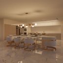 Ver imagem 3 de Lustre Pendente de Teto Jabuticaba Alumínio Dourado com 7 Globos Fosco com Lâmpadas Branco Quente