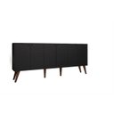 Ver imagem 2 de Aparador Buffet Guatemala Preto 6 Portas Casa Moderna