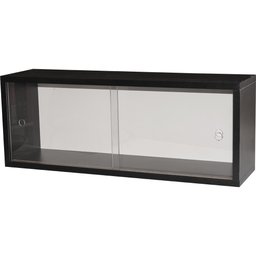 Nicho 60 Portas de Correr Vidro Preto Evolukit - 2