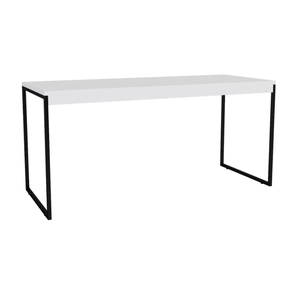 Mesa para Computador Escritório Pé de Ferro Diretor 120cm - Jm3 Móveis:branco