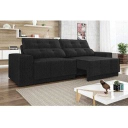 Sofá 4 Lugares Net Jaguar Assento Retrátil e Reclinável 2,30M (L) - 1