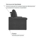 Ver imagem 4 de Sofá Retrátil e Reclinável 4 Lugares 2,22M Net Confort NetSofás