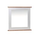 Ver imagem 5 de Gabinete para Banheiro 2 Portas com Cuba e Espelheira Dália 3057 - Off White/imbuia Glazer