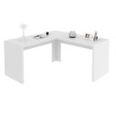 Ver mais imagens de Kit Escritório Completo Com Mesa em L Armário e Gaveteiro Cor: Branco