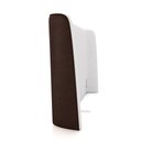 Ver imagem 6 de Cabeceira Design para Cama Casal Torres Pés em Madeira Pu/bouclê Marrom/off White G91 - Gran Belo