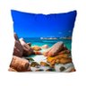 Almofada Avulsa Decorativa Praia Cristalina 45X45cm - 1