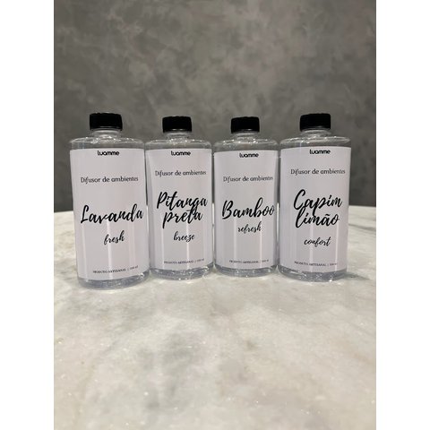 Refil para Difusor de Ambientes 500ml - Capim Limão