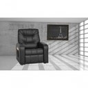 Ver imagem 1 de Poltrona Matrix Reclinável Azera - Preto Corino