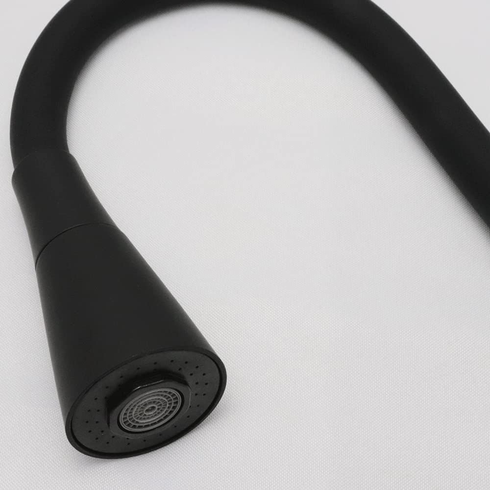 Tubo Gourmet Cone Flexível Preto Para Torneira De Cozinha  Casagrande Mundial - 3