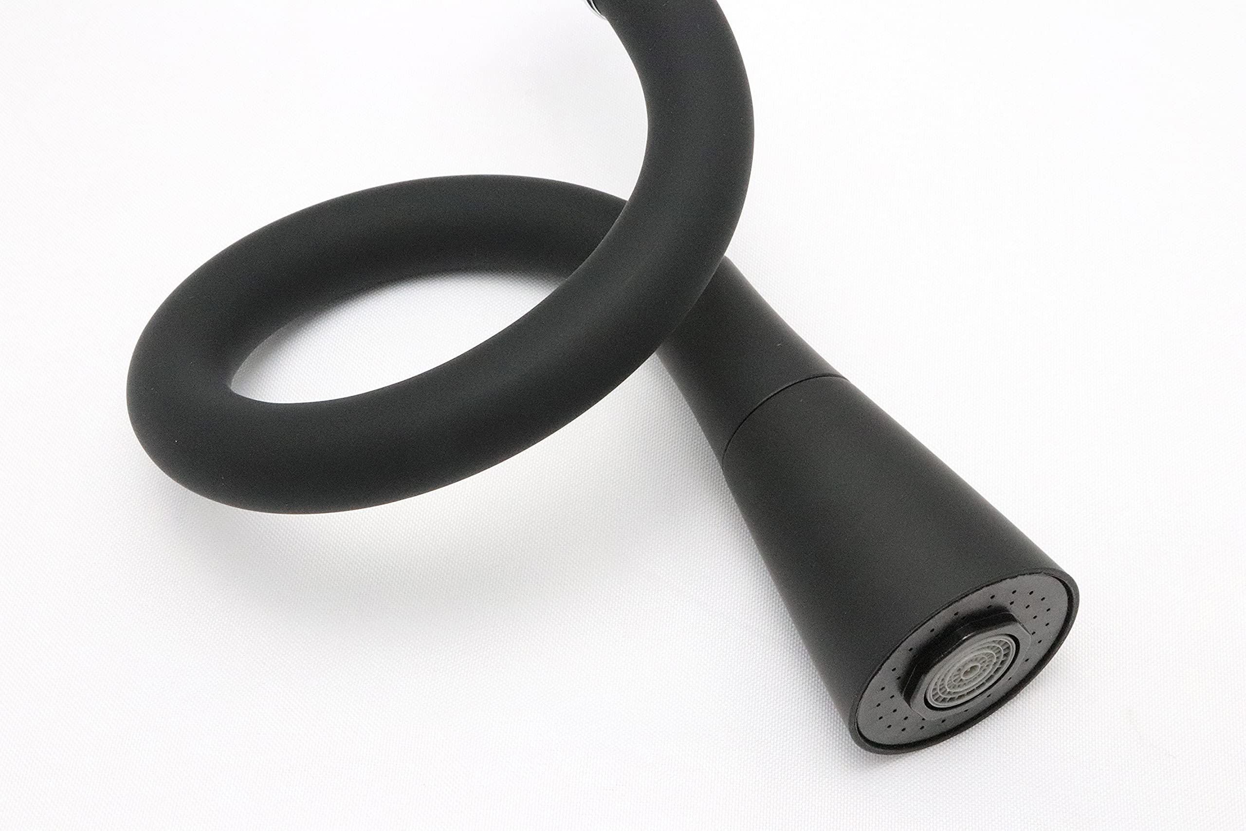 Tubo Gourmet Cone Flexível Preto Para Torneira De Cozinha  Casagrande Mundial - 2