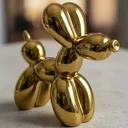 Ver imagem 6 de Estatueta de Cachorro de Balão Dourado