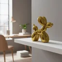 Ver imagem 7 de Estatueta de Cachorro de Balão Dourado