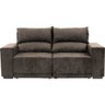 Sofá 3 Lugares Net New Evidence Assento Retrátil e Reclinável Suede Amassado Marrom 2,01M (L) - 4