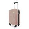 Mala de Bordo Viagem 10kg Rodas 360º Rígida Abs Cadeado Segredo Gladiador A7mb:rose Gold - 2
