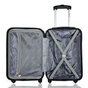 Ver imagem 4 de Mala de Bordo Viagem 10kg Rodas 360º Rígida Abs Cadeado Segredo Gladiador A7mb:rose Gold