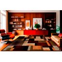 Ver imagem 1 de Tapete Rayza Marbella Moderno Artistic-1 1.50m X 2.00m
