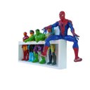 Ver imagem 4 de Prateleira De Bonecos Marvel Barbie Nicho Porta Pelúcia Brinquedos Infantis Mdf 55cm