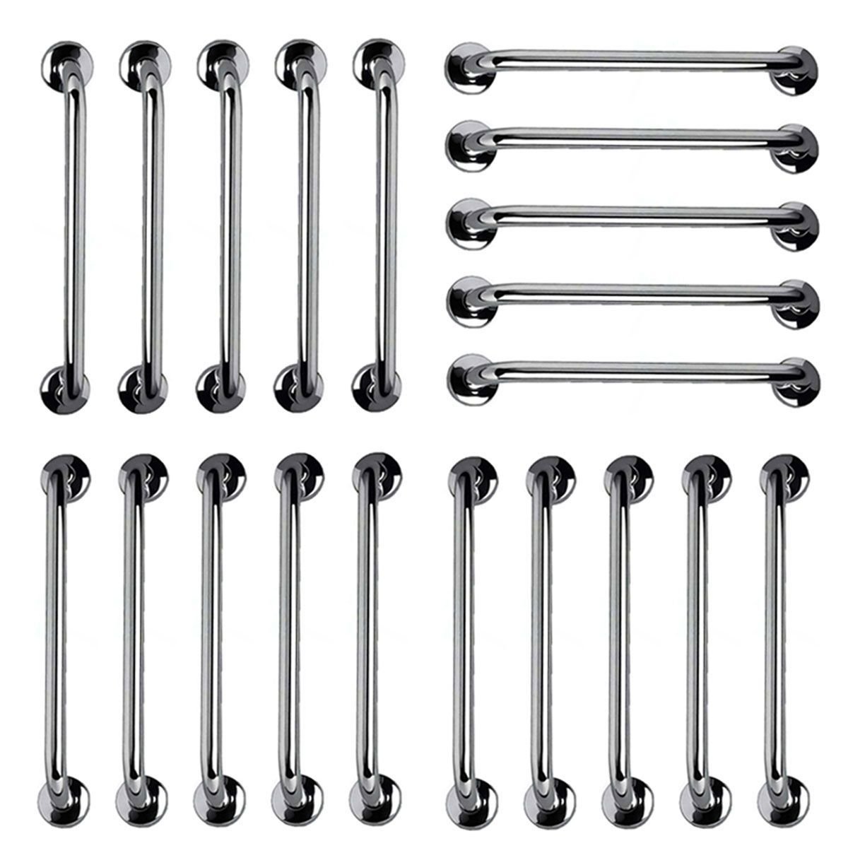 Barra de Apoio Aço Inox 40cm Kit 20 Unidades Suporte Idoso Gestante Acessibilidade Cadeirante Banhei - 2