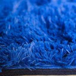 Tapete Felpudo Azul Royal 1,50Mx2,00M- Pelo Alto - Costa Oro - 3