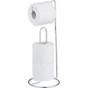 Ver imagem 1 de Suporte Porta Papel Higiênico Papeleira De Chão Banheiro