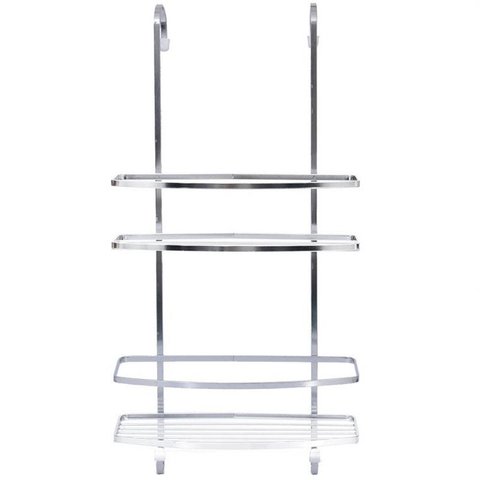 Porta Shampoo Suporte De Encaixar No Box Do Banheiro Em Aço