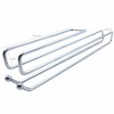 Ver imagem 3 de Suporte Porta Taças De Encaixe Simples Cromado Armário