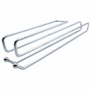 Ver imagem 5 de Suporte Porta Taças De Encaixe Simples Cromado Armário