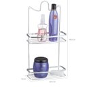 Ver imagem 2 de Suporte Porta Shampoo E Sabonete De Registro Do Banheiro