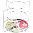 Ver imagem 3 de Organizador Suporte De Pratos Cromado Divisor 3 Níveis Rack