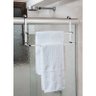 Suporte Porta Toalha Toalheiro Duplo Cromado para Box Banho - 1