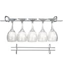 Ver imagem 1 de Suporte Para Taças Cromado Aramado Adega Bar Vinho 25cm