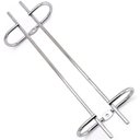 Ver imagem 4 de Suporte Para Taças Cromado Aramado Adega Bar Vinho 25cm