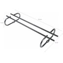 Ver imagem 2 de Suporte Para Taças Cromado Aramado Adega Bar Vinho 25cm