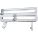 Ver imagem 5 de Porta Rolos Maxroll 3 Suportes Papel Toalha Pvc E Alumínio