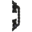 Ver imagem 2 de Puxador Em Bronze Colonial Rústico Gigante 22 Cm Casa Porta