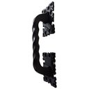 Ver imagem 3 de Puxador Em Bronze Colonial Rústico Gigante 22 Cm Casa Porta