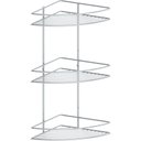 Ver imagem 2 de Suporte Porta Shampoo E Sabonete De Canto Triplo Cromado