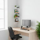 Ver imagem 3 de Prateleira de Canto Decorativa Estante Funcional para Organização