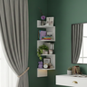 Prateleira de Canto Decorativa Estante Funcional para Organização - 18