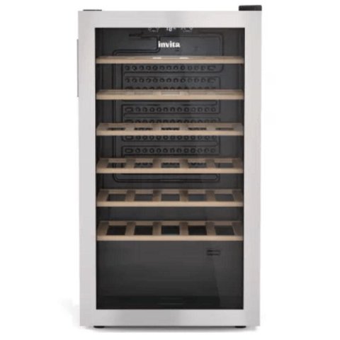 Adega Invita 34 Garrafas Inox 110v I-cv-1fs-34-xv-1ata
