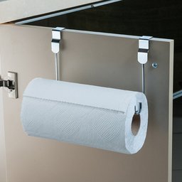Suporte Aramado para Rolo de Papel Toalha Porta de Armário - 1