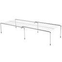 Ver imagem 1 de Prateleira Extensível Grande Duplo Aramado para Armário