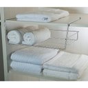 Ver imagem 4 de Suporte Organizador De Armário 26cm Aço Cromado Prateleira