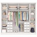 Ver imagem 2 de Guarda Roupa Grande com 6 Portas e 6 Gavetas Balneário -Tcel