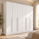 Ver imagem 1 de Guarda Roupa Grande com 6 Portas e 6 Gavetas Balneário -Tcel