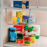 Organizador Suporte 35cm De Armário Aço Cromado Prateleira - 4